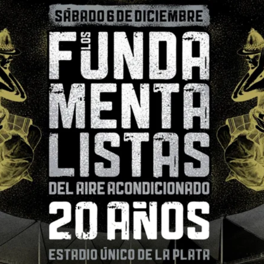 Los Fundamentalistas: show aniversario en La Plata