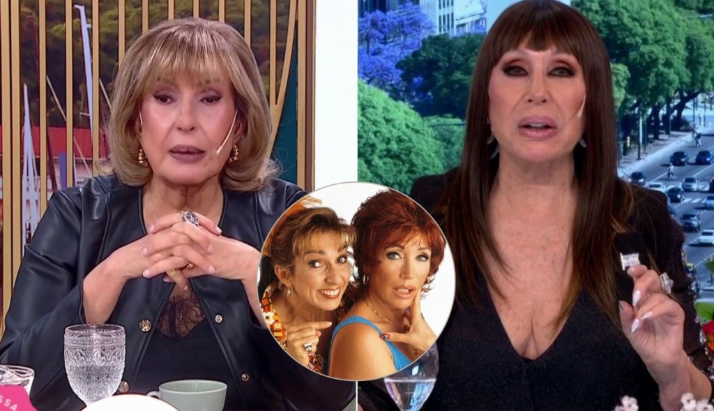 El reencuentro entre Moria Cas&aacute;n y Georgina Barbarossa tras 26 a&ntilde;os de distancia