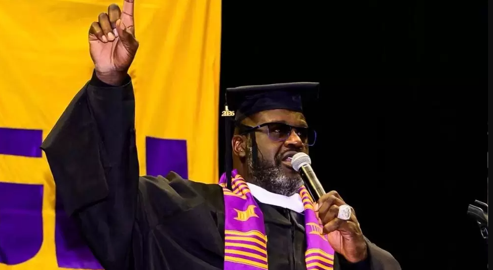 Shaquille O&rsquo;Neal cumpli&oacute; una promesa familiar y emocion&oacute; al graduarse de su maestr&iacute;a