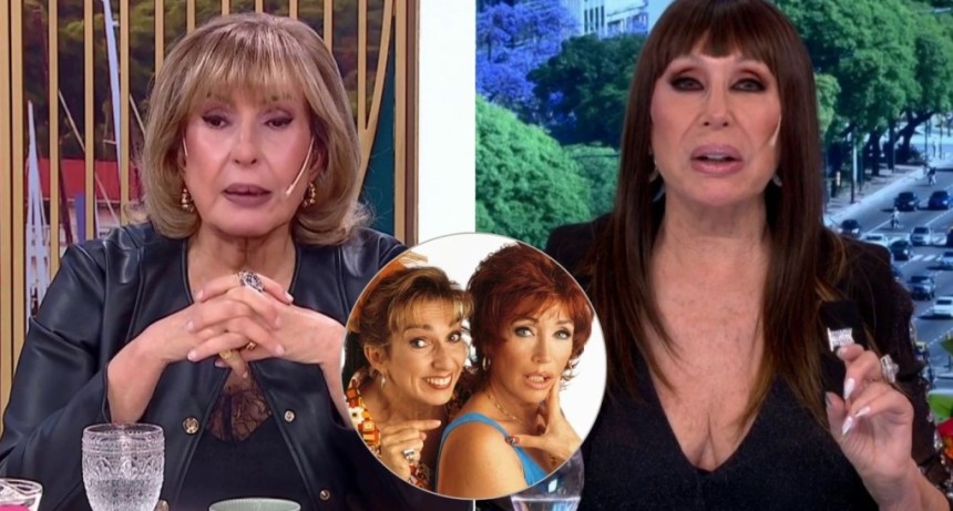 El reencuentro entre Moria Cas&aacute;n y Georgina Barbarossa tras 26 a&ntilde;os de distancia