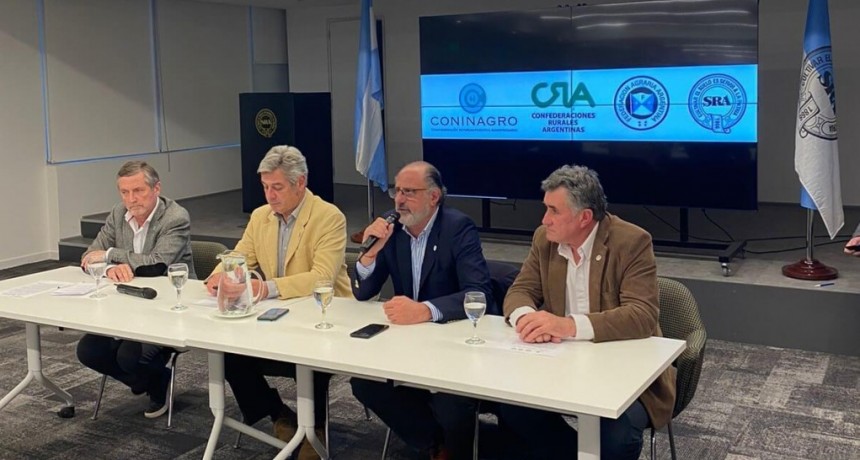 La Mesa de Enlace convocó a un cese de comercialización de granos y carne para el 13 de julio