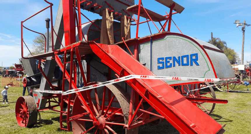 Un siglo a la vanguardia tecnológica: la historia de la primera cosechadora de Sudamérica, que se fabricó en Argentina