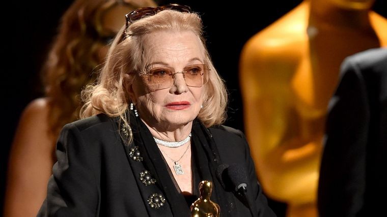 La leyenda del cine Gena Rowlands, de 93 años, tiene alzheimer