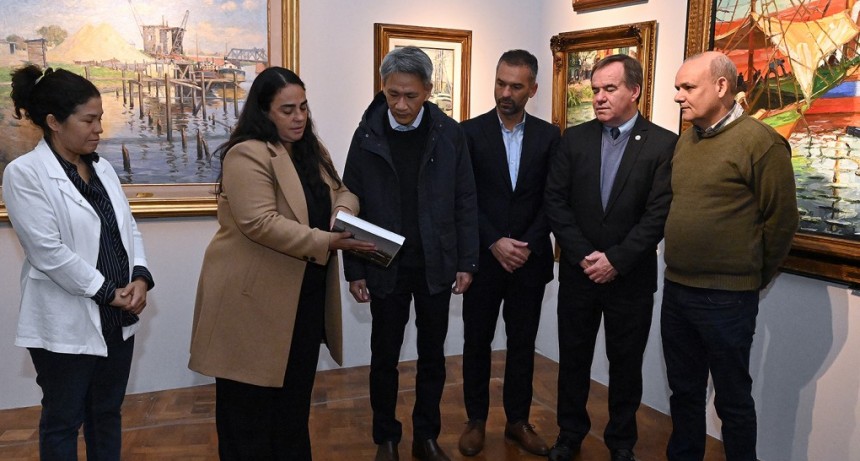 El Municipio de Tigre recibió a Krit Tankanarat, embajador de Tailandia