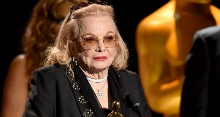 La leyenda del cine Gena Rowlands, de 93 años, tiene alzheimer