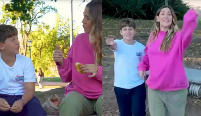 La emoción de Jimena Barón por el debut de su hijo Momo como actor: 