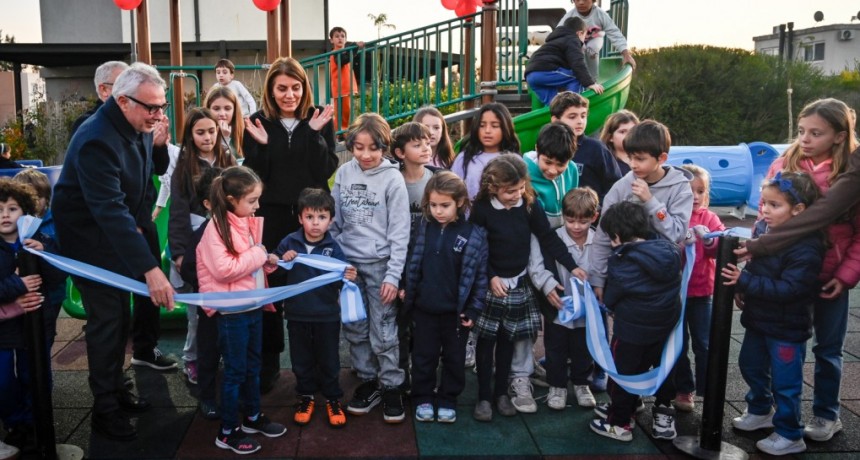 Junto a familias de Nuevo Delta, Julio Zamora inauguró la Plaza Los Teros: el espacio público N°98 renovado por el Municipio de Tigre