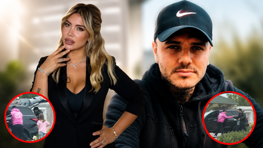 Icardi se reencontr&oacute; con sus hijas y tuvo un gesto hacia el entorno de Wanda