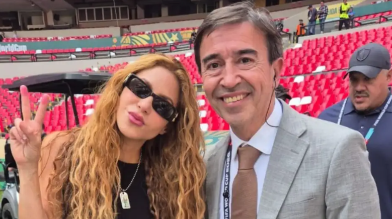 Marcelo Benedetto vio a Shakira, dej&oacute; la transmisi&oacute;n y sorprendi&oacute; a todos
