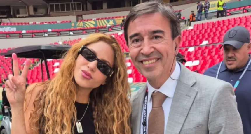 Marcelo Benedetto vio a Shakira, dej&oacute; la transmisi&oacute;n y sorprendi&oacute; a todos