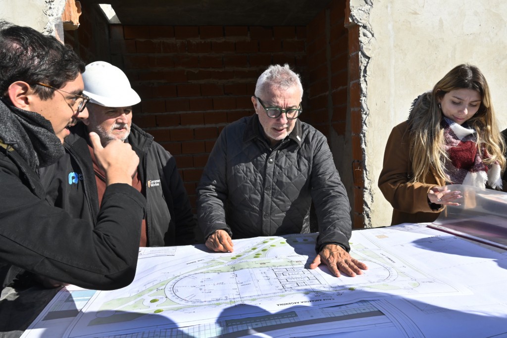 En General Pacheco, avanza la construcción del nuevo natatorio del Municipio de Tigre