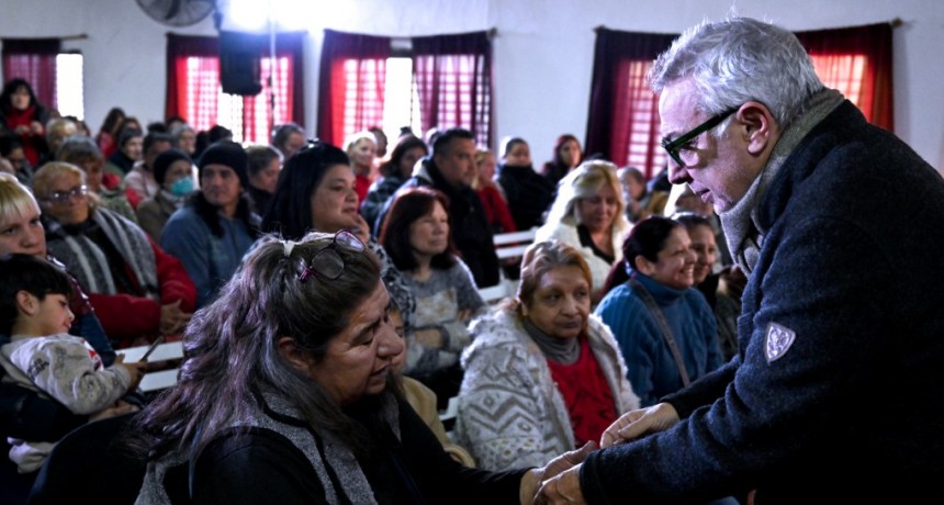 Julio Zamora a trabajadoras y trabajadores vecinales: 