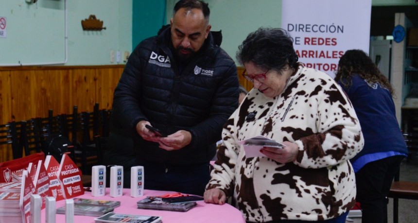 Con el programa Servicios a la Comunidad, el Municipio de Tigre continúa acercando la gestión a vecinos y vecinas