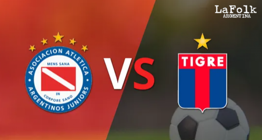Argentinos Juniors vs. Tigre, por la Liga Profesional | EN VIVO 18:45 Hs por La Folk Argentina