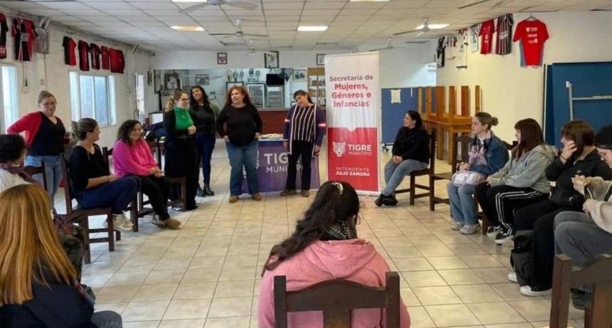 Tigre se COPA, el programa municipal itinerante que brinda herramientas sobre salud integral para las personas menstruantes