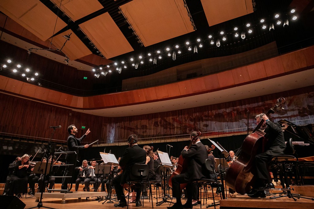 Drangosch, Navarro y Lombardo, por la Orquesta Nacional de Música Argentina