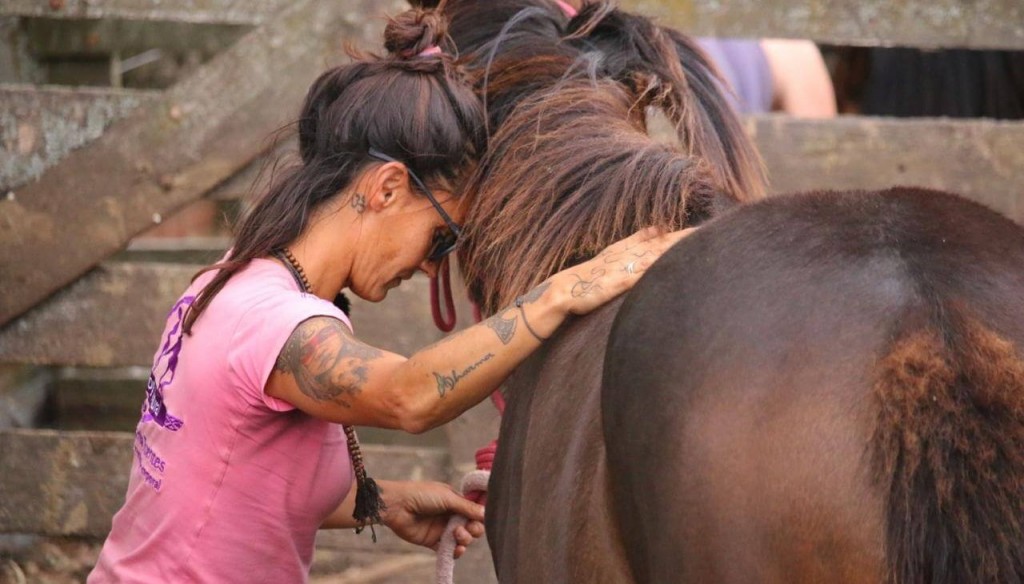 Eugenia, una “domadora” de la vida que busca “devolverles a los caballos todo lo que han hecho en mí”