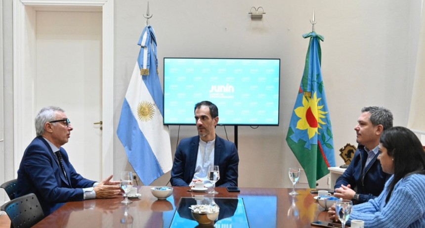 Con el objetivo de fortalecer los vínculos entre las ciudades, Julio Zamora se reunió con el intendente de Junín