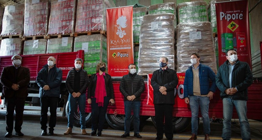 Argentina exportó yerba mate a la India por primera vez