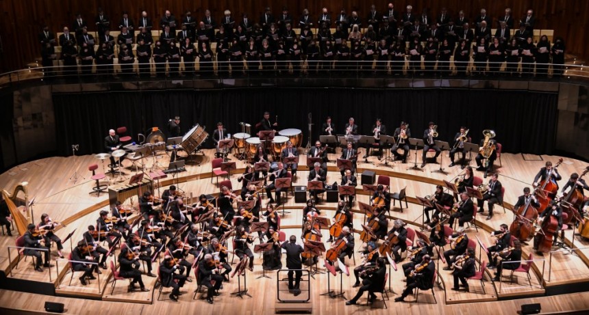 La Orquesta Sinfónica Nacional y el Coro Polifónico Nacional en el CCK