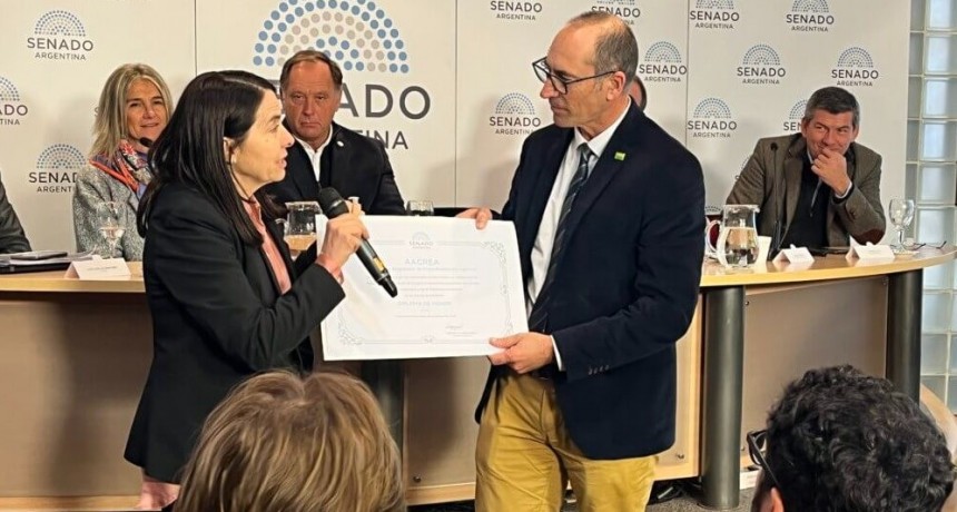 El Movimiento CREA fue distinguido por el Senado de la Nación