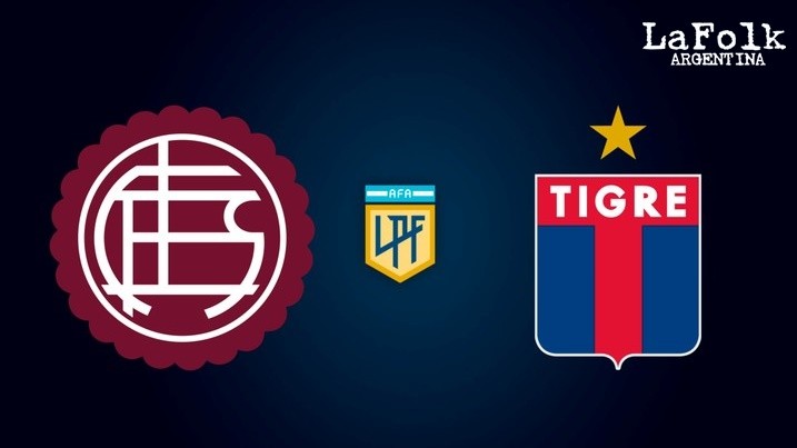 Lanús vs. Tigre, por la Liga Profesional | E N VIVO 20 Hs por La Folk Argentina 