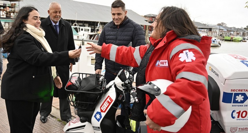 El Municipio incorporó vehículos eléctricos destinados a prestar servicios en el circuito turístico de Tigre centro