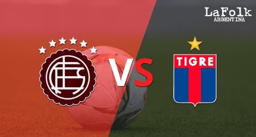 Lanús vs. Tigre, por la Liga Profesional 2022 | EN VIVO por La Folk Argentina