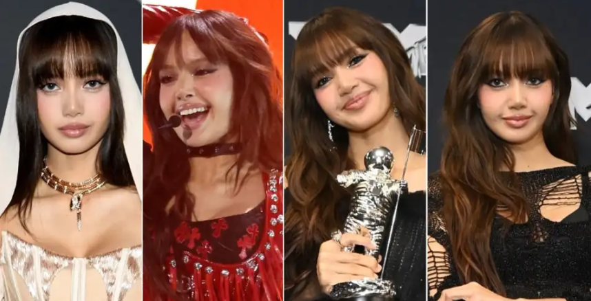 Los cuatro despampanantes looks de Lisa en los MTV Video Music Awards 2024 que fueron furor: qué marcas la vistieron