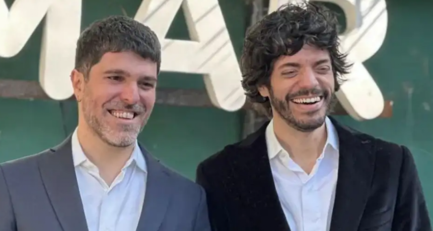Federico Salles se casó con Pablo Pamucio tras 9 años de relación: 