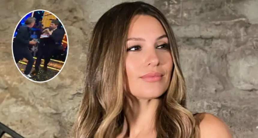 Un hombre se quiso abalanzar sobre Pampita en Los 8 Escalones y Guido Kaczka lo frenó: 