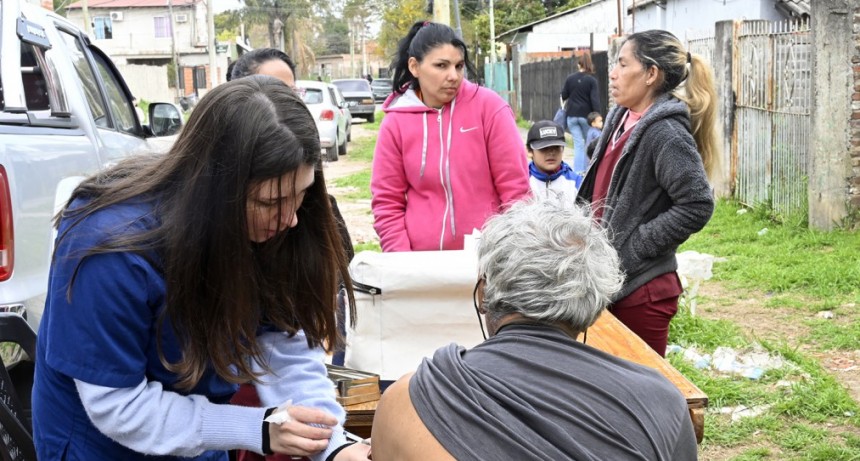 En Don Torcuato, el Municipio de Tigre llevó adelante un nuevo operativo de salud