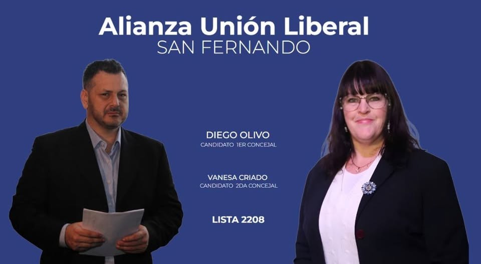 Diego Olivo, candidato a Primer Concejal por la Alianza Unión Liberal: “La gran pregunta de los vecinos es la diferencia entre libertarios y liberales”