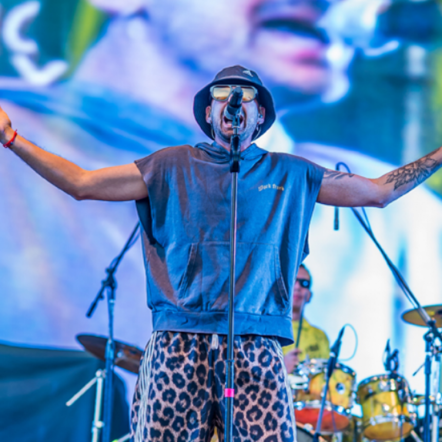 La Banda de Grillo: Fiesta de la Primavera ante 50 mil personas