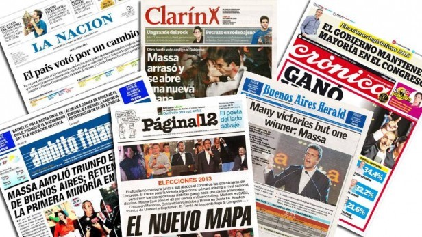 Lee aquí los principales diarios de la argentina