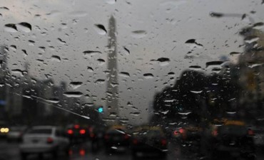 Viernes con lluvia en Capital Federal y Gran Buenos Aires