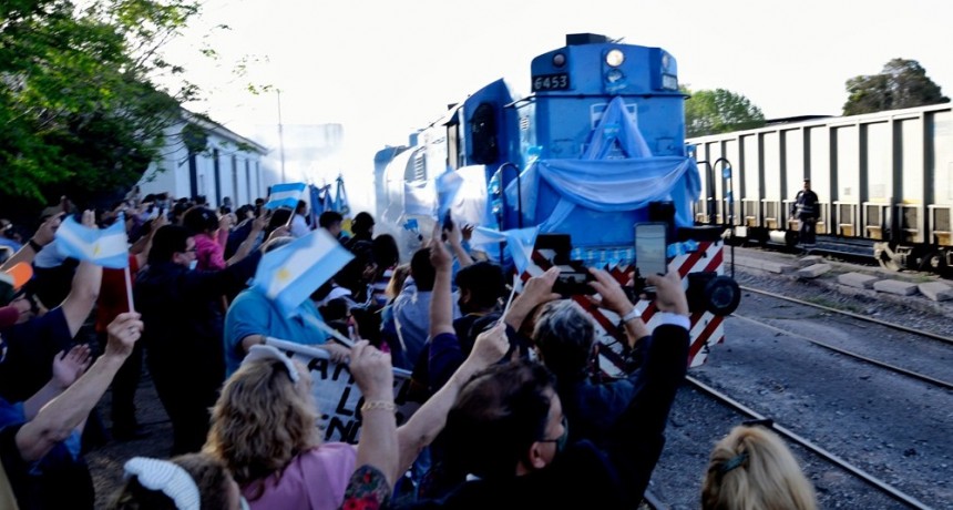 El tren sanitario de Nación llegó a Mendoza, donde visitará distintas localidades