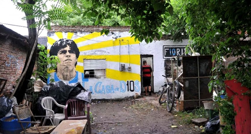 La casa natal de Maradona, en Villa Fiorito, fue declarada lugar histórico nacional
