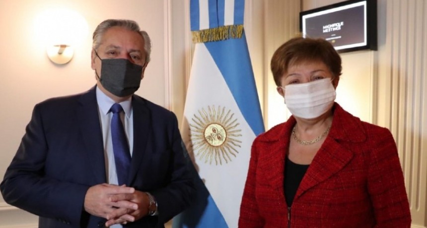 Alberto Fernández busca avanzar en la negociación con el FMI