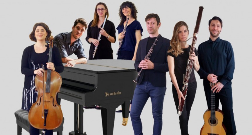 La aviación como inspiración, concierto a cargo del Ensamble de Música de Cámara de la Fuerza Aérea Argentina