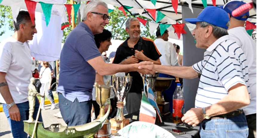 Julio Zamora en la Fiesta del Remo: “El horizonte que tenemos es trabajar con las instituciones para lograr el saneamiento de la Pista Nacional”