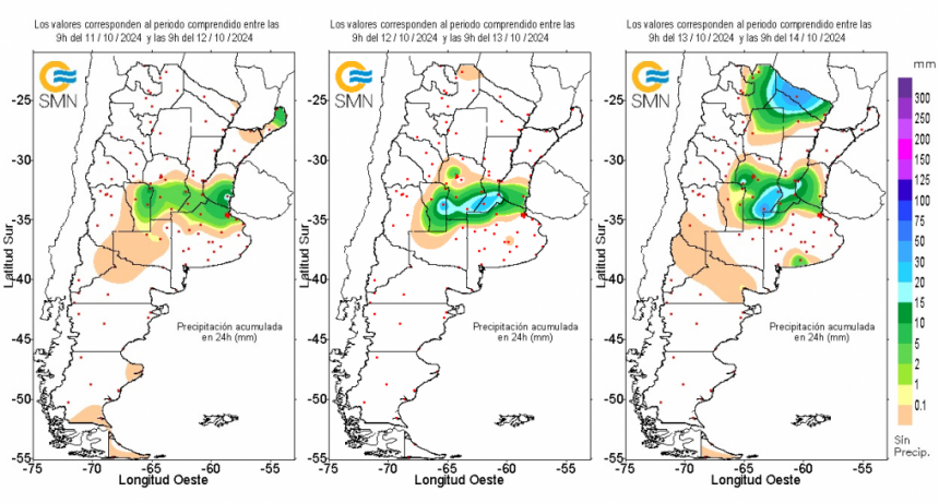 El campo respira y sonríe tras un fin de semana largo que trajo altos registros de lluvias