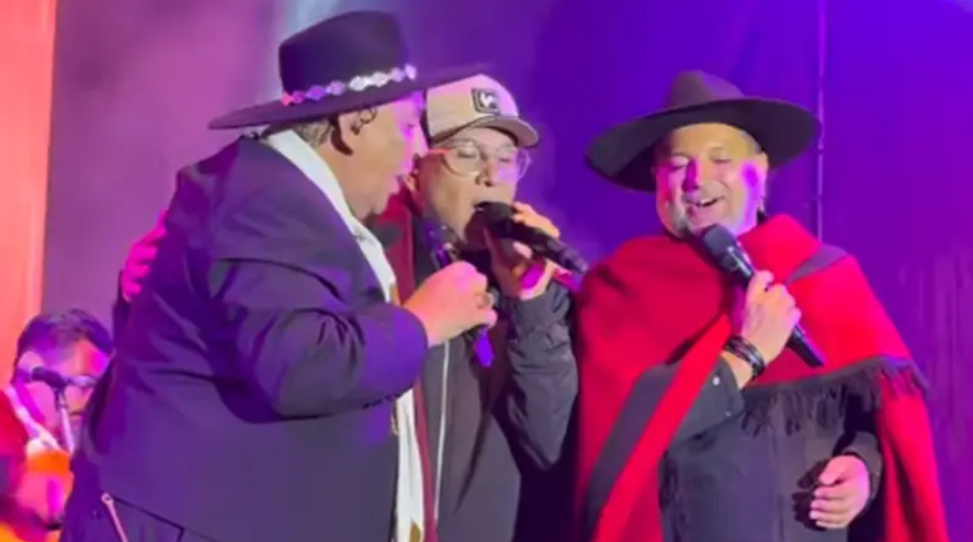 Sorpresa en el folklore: “La Pepa” Brizuela, Jorge Rojas y el Chaqueño cantaron juntos