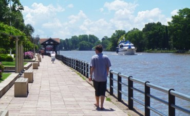Lunes con algo de sol, una máxima de 30° y lluvias hacia la noche en Tigre