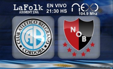 Newell´s intentará dar vuelta su flojo presente ante Belgrano 21:30 Hs en VIVO por NEXO 104.9 Mhz y La Folk Argentina