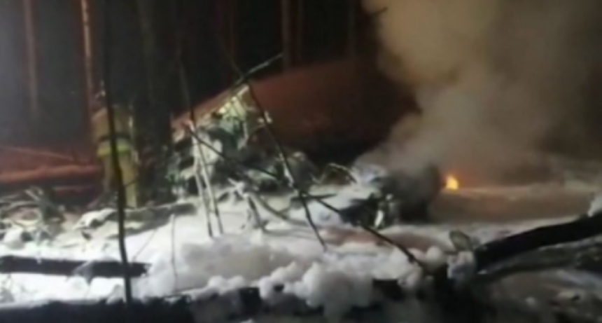 Se estrelló un avión de transporte con siete personas a bordo en Siberia