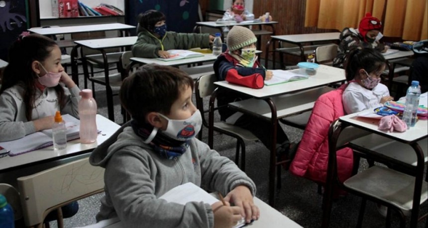 No será obligatorio el uso de barbijos hasta tercer grado en las escuelas de CABA