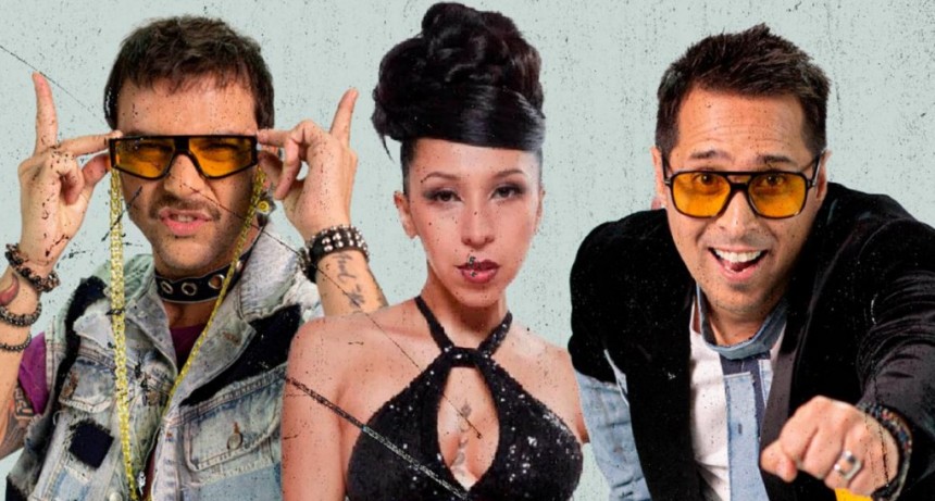 Los Caligaris y La Delio Valdez, juntos en una versión de un clásico de Gilda