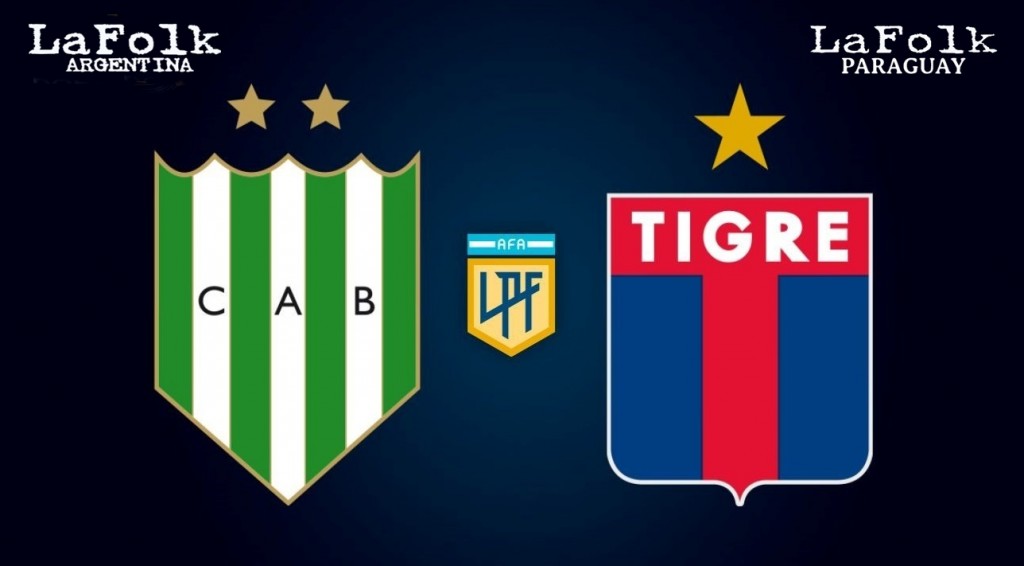 Banfield vs. Tigre, por la Liga Profesional | EN VIVO 17 Hs por La Folk Argentina y La Folk Paraguay