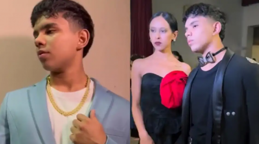 Lucio, el hijo de José María Muscari, debutó como modelo de pasarela